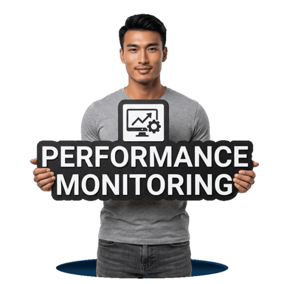 Social media performance monitoring and reporting services tracking engagement, reach, conversions and campaign results