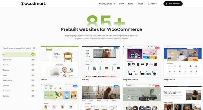 Theme and design customisation options for WooCommerce and Shopify